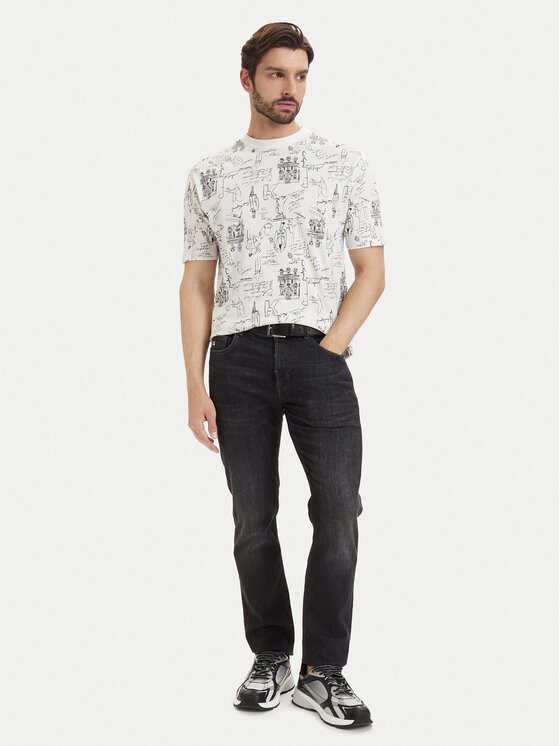 KARL LAGERFELD KARL LAGERFELD Camiseta 755139 563224 Blanco Regular Fit
