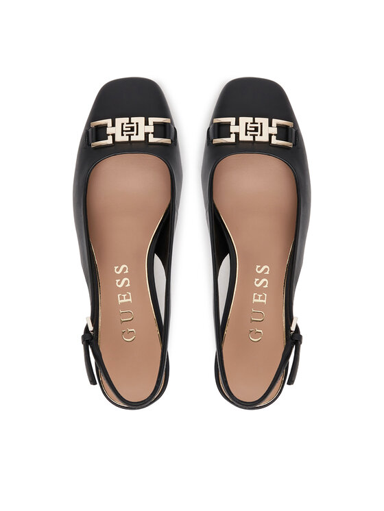 Guess Lodičky Guess FLTCDE LEA05 Čierna