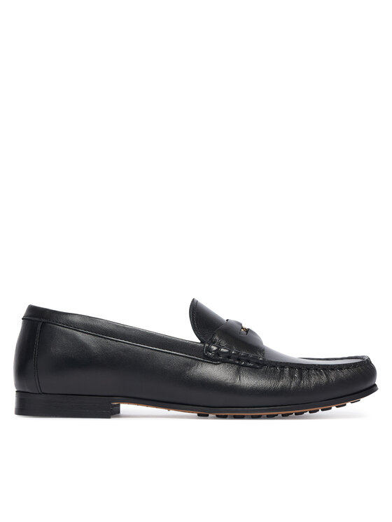 Tommy Hilfiger Čevlji brez vezalk Tommy Hilfiger Coin Classic Loafer Pods FW0FW09499 Črna