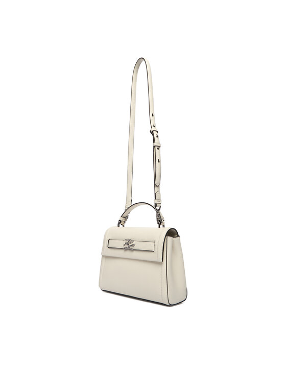 KARL LAGERFELD Ročna torba KARL LAGERFELD B1W30278 Bela