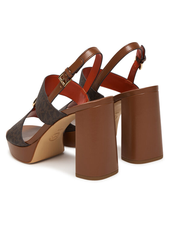 MICHAEL Michael Kors Sandali MICHAEL Michael Kors Erin Platform 40S6ERHS1B Rjava