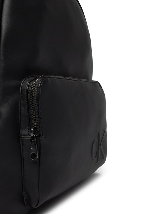 Calvin Klein Rucsac Calvin Klein Bold Ck Round Backpack LV04D3246G Negru