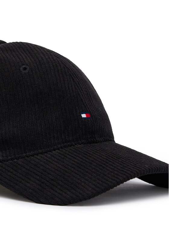 Tommy Hilfiger Šiltovka Tommy Hilfiger Flag Cord 6 Panel AM0AM14530 Čierna
