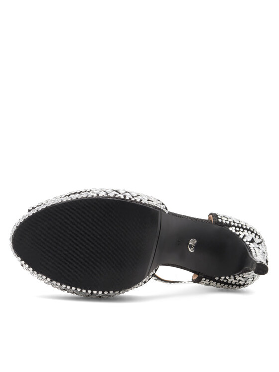 Nine West Sandale Nine West NISA SY015-1NW Crna