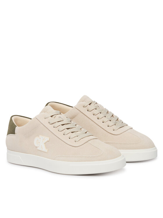 Calvin Klein Сникърси Calvin Klein Low Pro Cups Wt Suede Mg HW0HW03144 Бежов