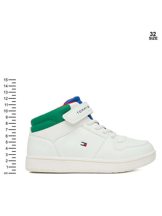 Tommy Hilfiger Сникърси Tommy Hilfiger T1X9-34347-1355 S Бял