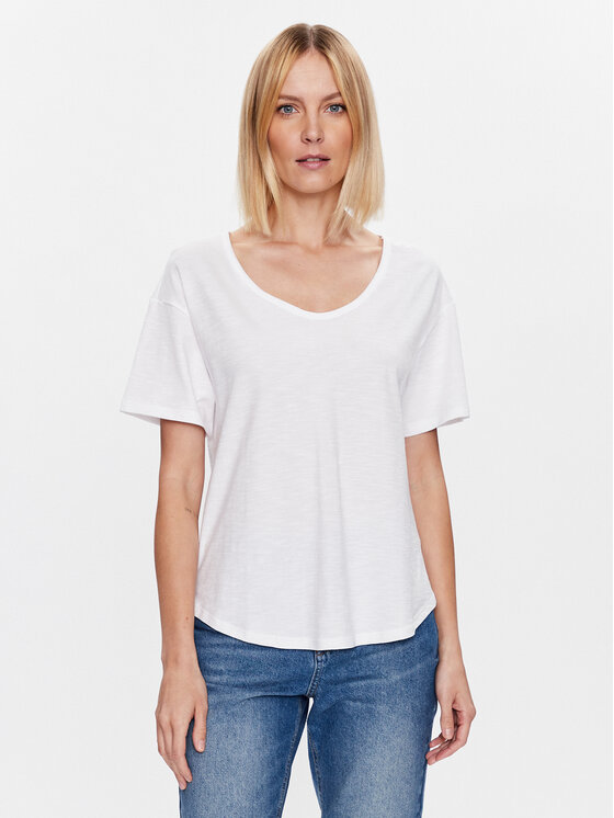 United Colors Of Benetton United Colors Of Benetton Футболка 3BVXD1033 Білий Relaxed Fit