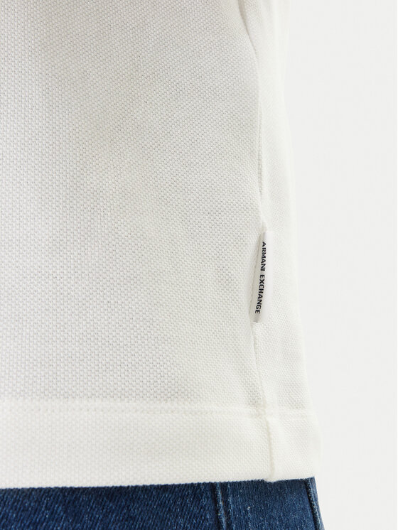 Armani Exchange Armani Exchange Polo XM002350 AF10366 U0009 Blanco Regular Fit