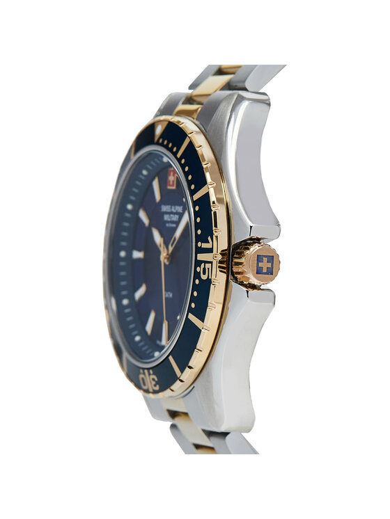 Swiss Alpine Military Ceas Swiss Alpine Military Diver 7040.1145 Argintiu