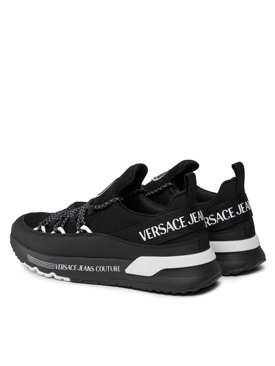 Versace Jeans Couture Αθλητικά Versace Jeans Couture 75YA3SA5 Μαύρο