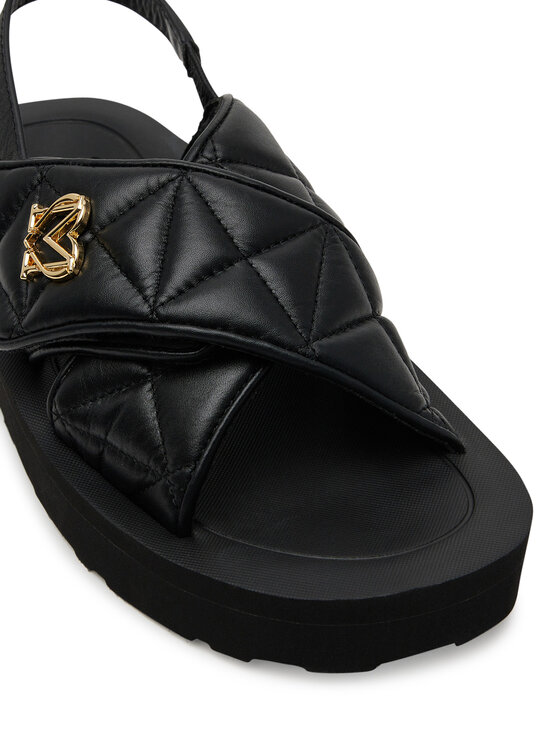 LOVE MOSCHINO Босоніжки LOVE MOSCHINO JA16044I1MIE0000 Чорний