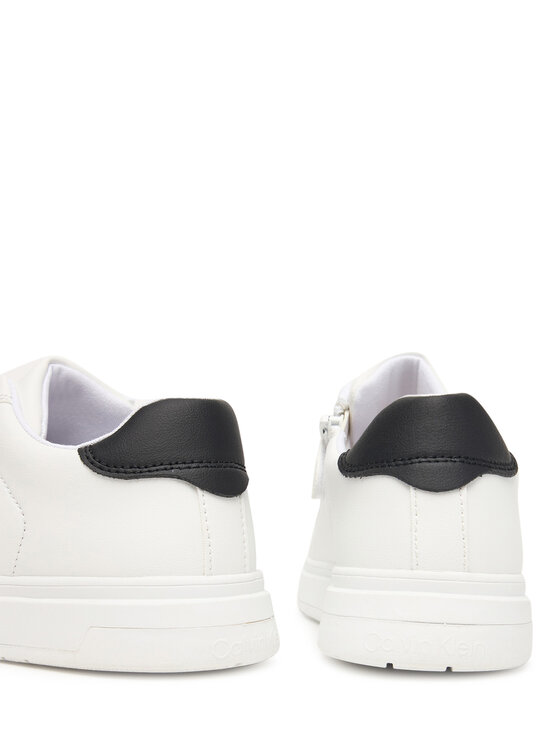 Calvin Klein Sneakers Calvin Klein Low Cut Lace-Up V3X9-83293-1355 D Alb
