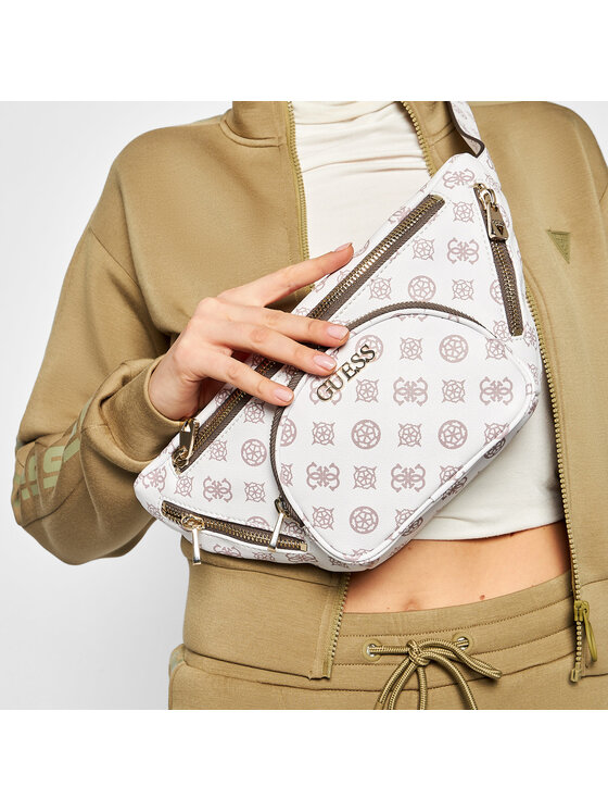 Guess Чанта за кръст﻿ Guess Utility Vibe (SP) Mini HWSP77 51800 Бял