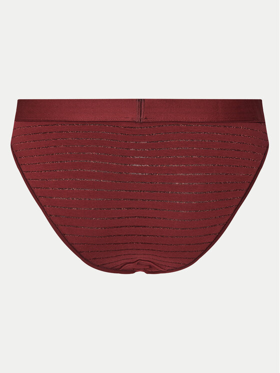 Tommy Hilfiger Tommy Hilfiger Klasične spodnje hlačke UW0UW05588 Bordo rdeča Regular Fit