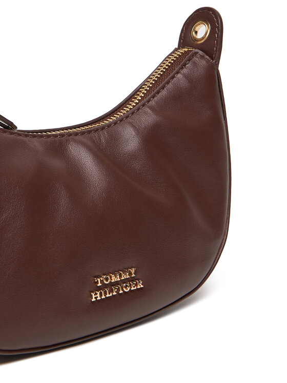 Tommy Hilfiger Soma Tommy Hilfiger Moon Leather Mini Crossover AW0AW17466 Brūns