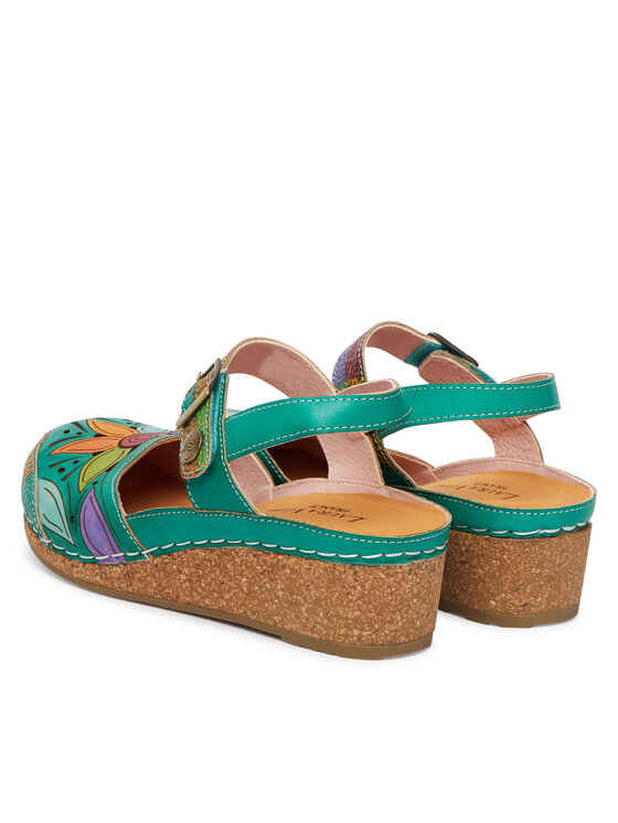 Laura Vita Sandalias Laura Vita Facscineo 02 Verde
