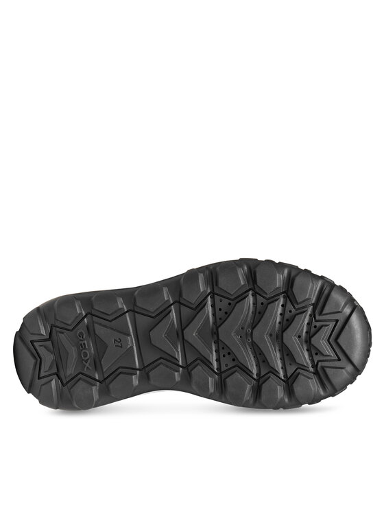 Geox Snehule Geox J Trekkyup B Abx J56MBB 050FU C9999 M Čierna