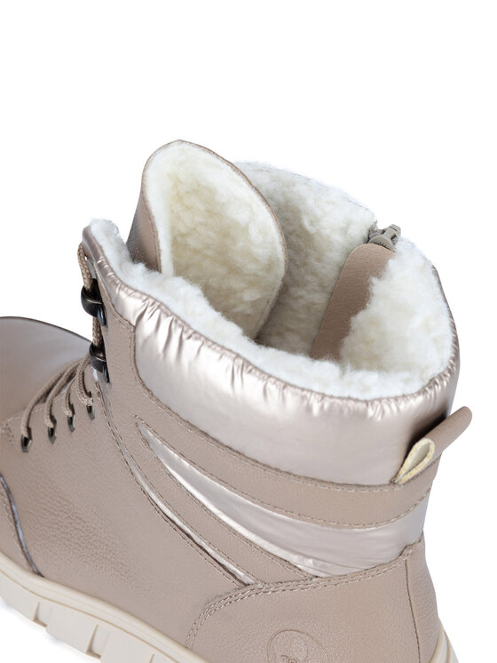 Rieker Зимни обувки Rieker Y3504-20 Бежов