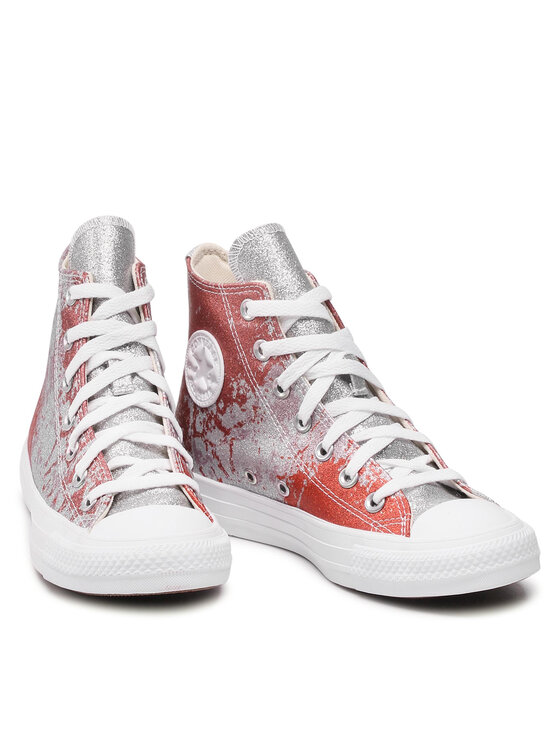 Converse Sneakers Converse Ctas Hi 571375C Ασημί
