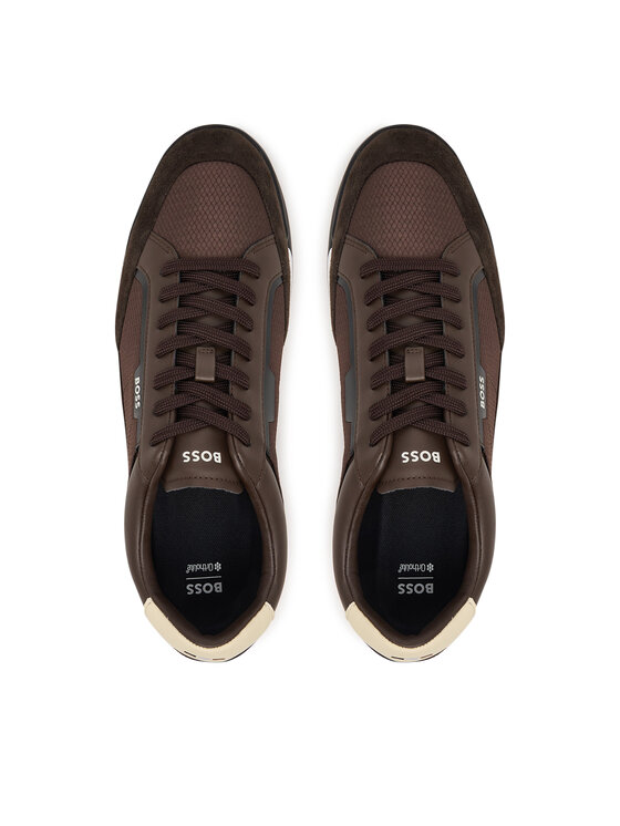BOSS Sneakersy BOSS Nitan 50573552 Brązowy