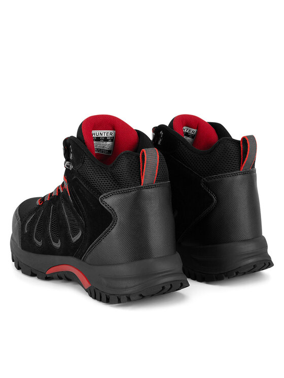 Hunter Трекінгові черевики Hunter MASON MID HIKER WP Чорний