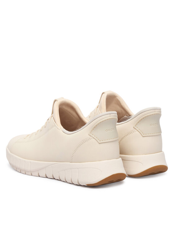 Geox Sneakersy Geox D Flextride Plus D657SC 0009B C1122 Krémová