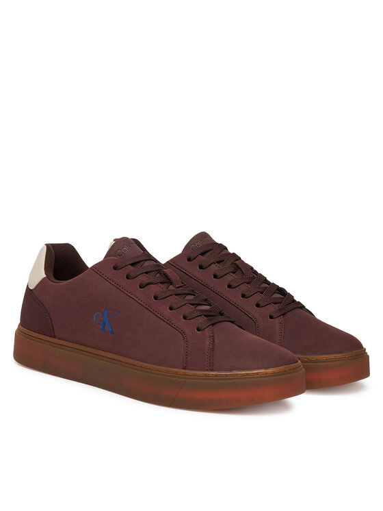 Calvin Klein Sneakersy Calvin Klein Classic Cupsole Laceup YM0YM01432 Fioletowy