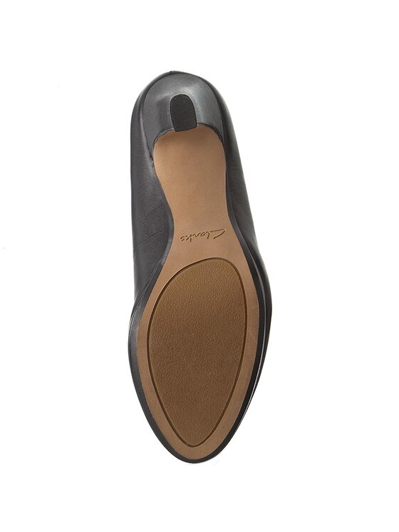 Clarks Polobotky Clarks Crisp Kendra 261038954 Černá
