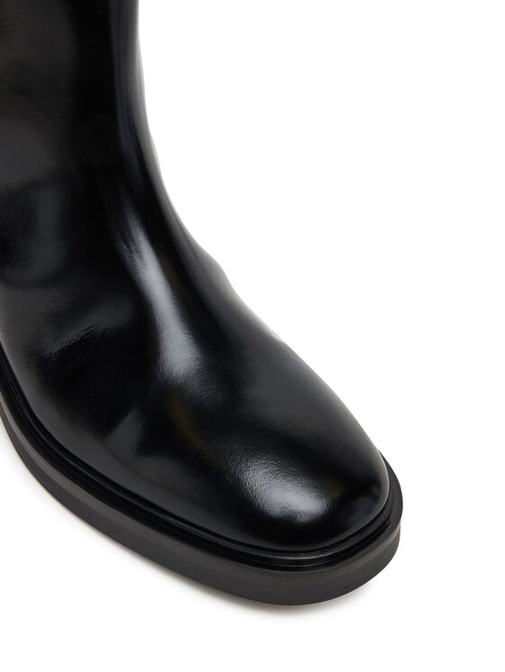 Tommy Hilfiger Botines Chelsea Tommy Hilfiger Minimal Abrasivato FW0FW08764 Negro