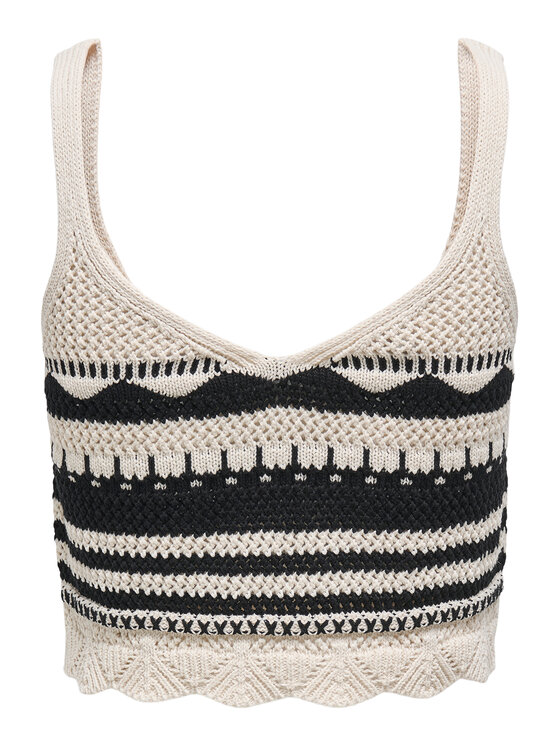 ONLY ONLY Топ Merida 15344404 Чорний Regular Fit