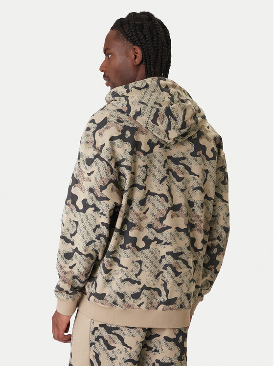 Guess Guess Sudadera Z6RQ04 K9YI1 Beis Regular Fit