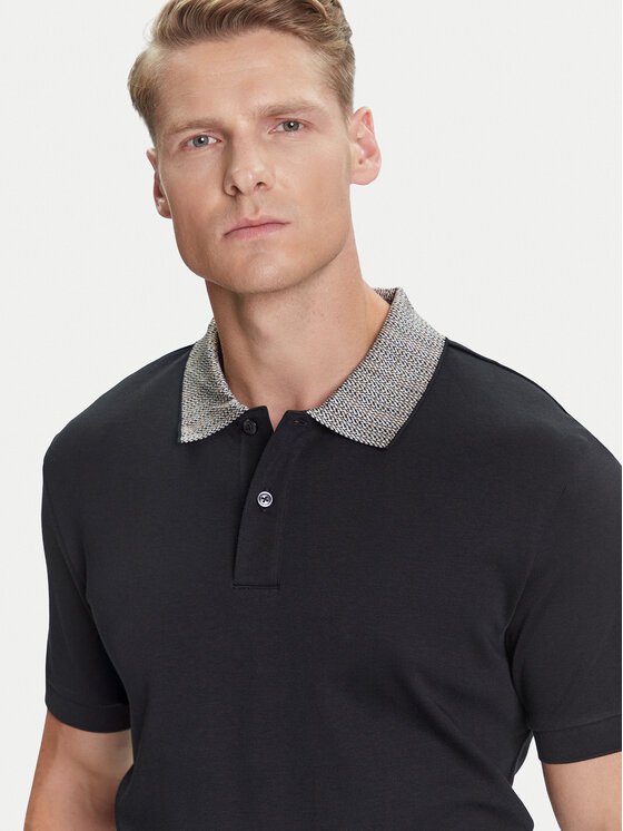 BOSS BOSS Polo H-Parlay 302 50545487 Negro Regular Fit