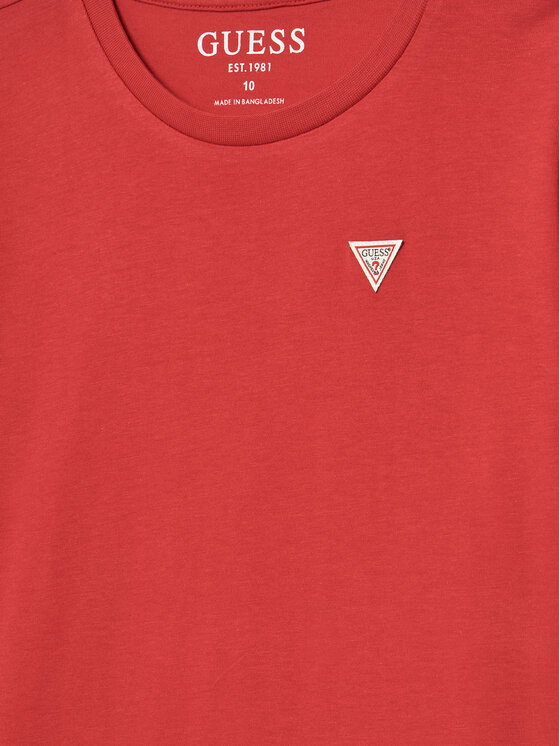 Guess Guess Футболка L5YI38 K5M20 Червоний Regular Fit