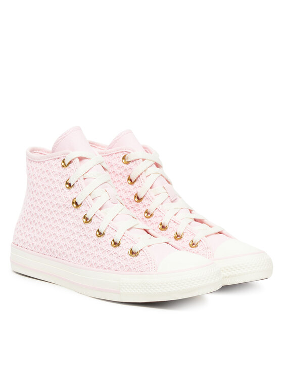 Converse Кеди Converse Chuck Taylor All Star Knit Hi A13643C Рожевий
