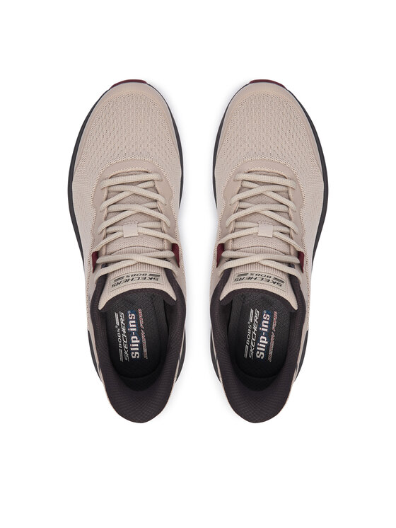 Skechers Sneakersy Skechers Bobs Sport Skillz 118431 Beżowy