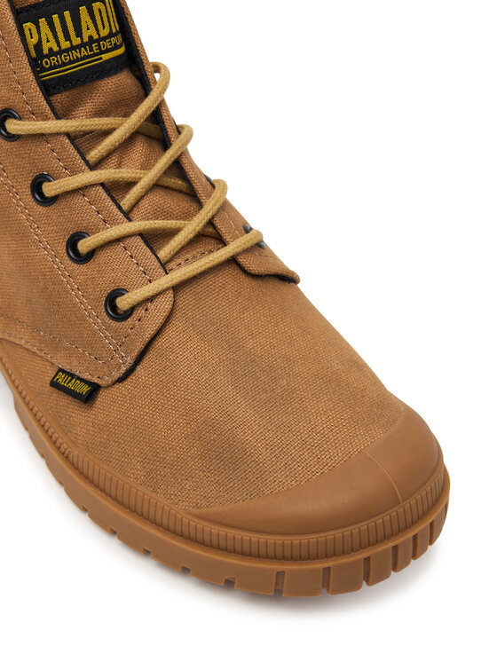Palladium Pohodni čevlji Palladium Pampa Sp20 Hi Wax 74388-209-M Rjava