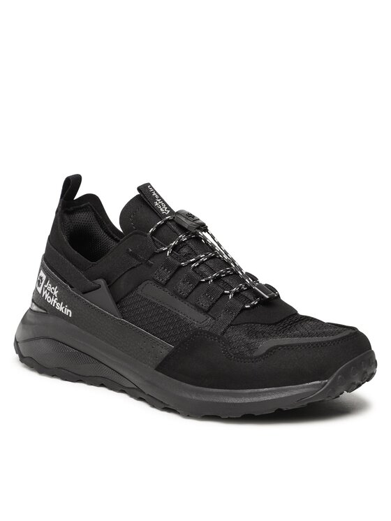 Jack Wolfskin Снікерcи Jack Wolfskin Dromoventure Athletic Low M 4057011 Чорний