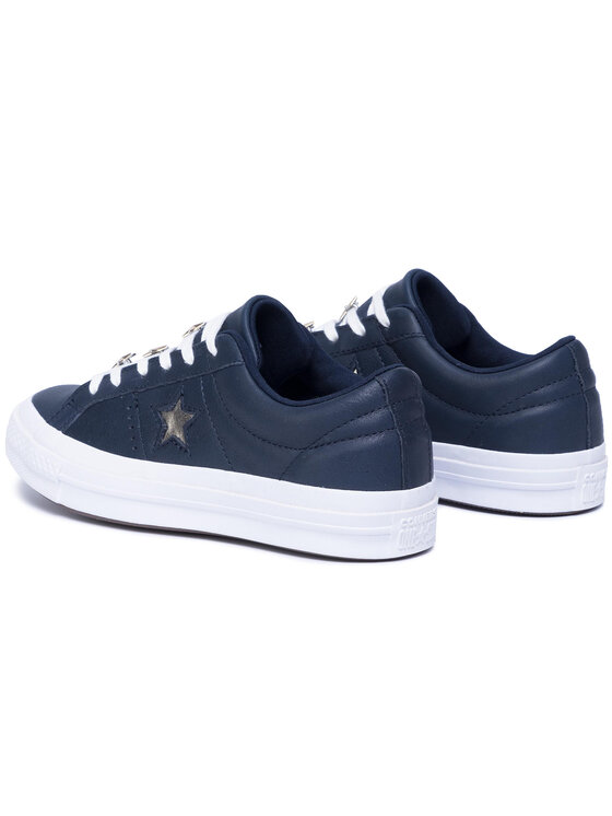 Converse Tenisky Converse One Star Ox 165021C Tmavomodrá