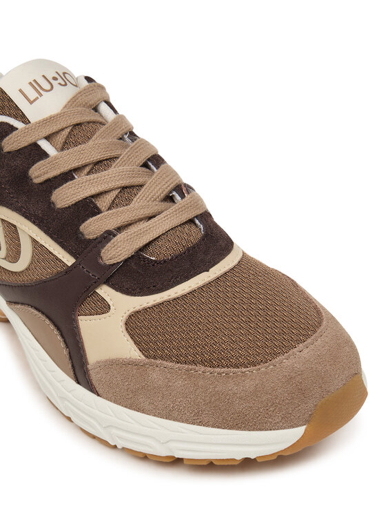 Liu Jo Sneakersy Liu Jo Trixie 01 BF6063 PX030 Brązowy