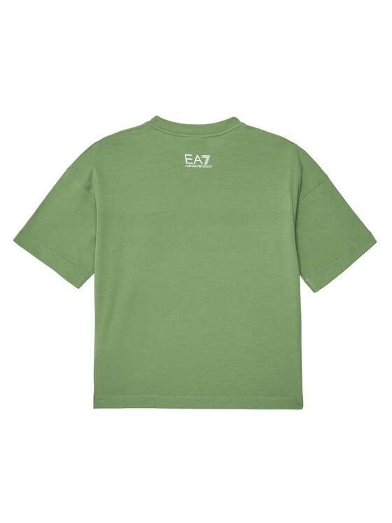 EA7 Emporio Armani EA7 Emporio Armani Camiseta 7B000069 AF10378 U7203 Verde Relaxed Fit