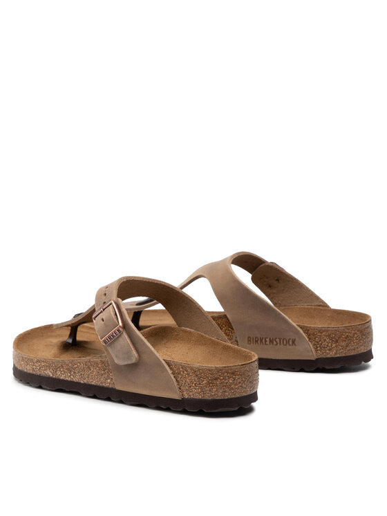 Birkenstock Šlepetės per pirštą Birkenstock Gizeh Bs 0943811 Ruda