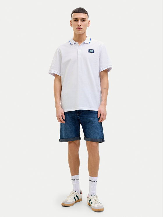 Jack & Jones Jack & Jones Поло Hudson 12269238 Білий Regular Fit
