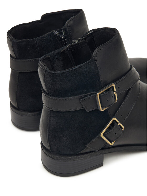 Clarks Ботильйони Clarks Havisham Bay 26182941 Чорний
