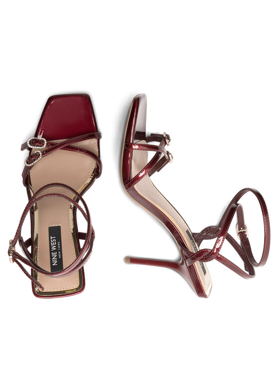 Nine West Sandale Nine West FARAZA ZL23014CC Tamnocrvena