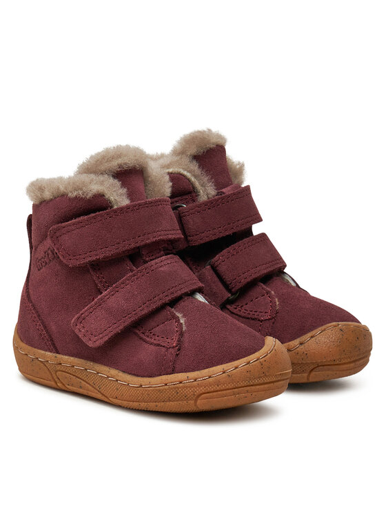 Froddo Čižmy Froddo Minni Suede G2110141-1 M Červená
