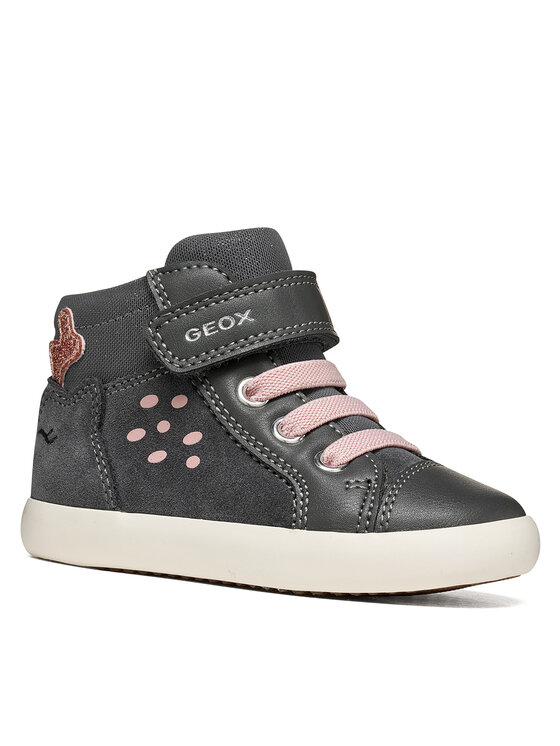 Geox Superge Geox B Gisli Girl B661MA 022BC C9002 M Temno siva