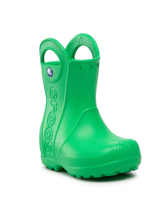 Crocs Gumáky Crocs Handle It Rain Boot Kids 12803 Zelená