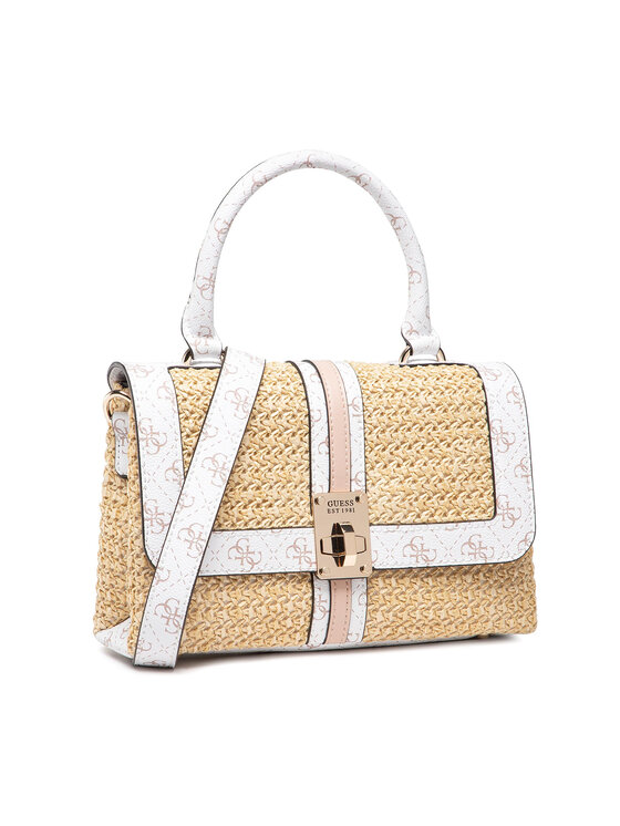 Guess Borsetta Guess Kasiint Raffia Top Handle Flap HWSG841 7200 Multicolore