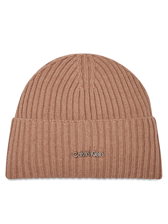 Calvin Klein Шапка Calvin Klein Ck Must Logo Beanie K60K611401 Розов