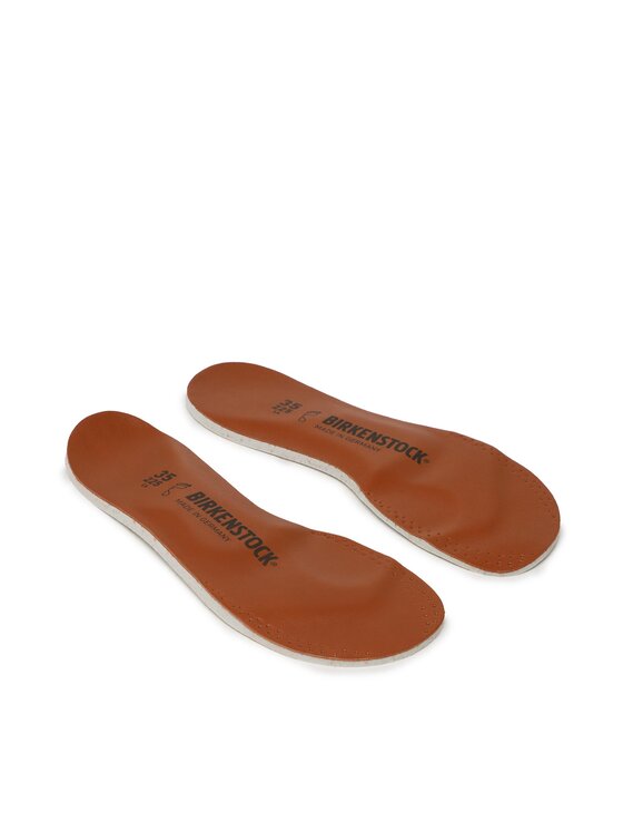 Birkenstock Vložki Birkenstock Footbed Insole Leather 1001255 Rjava